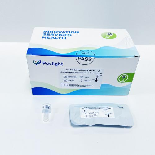 IVD Free Triiodothyronine Test Kit FT3 reagent assay analyzer use