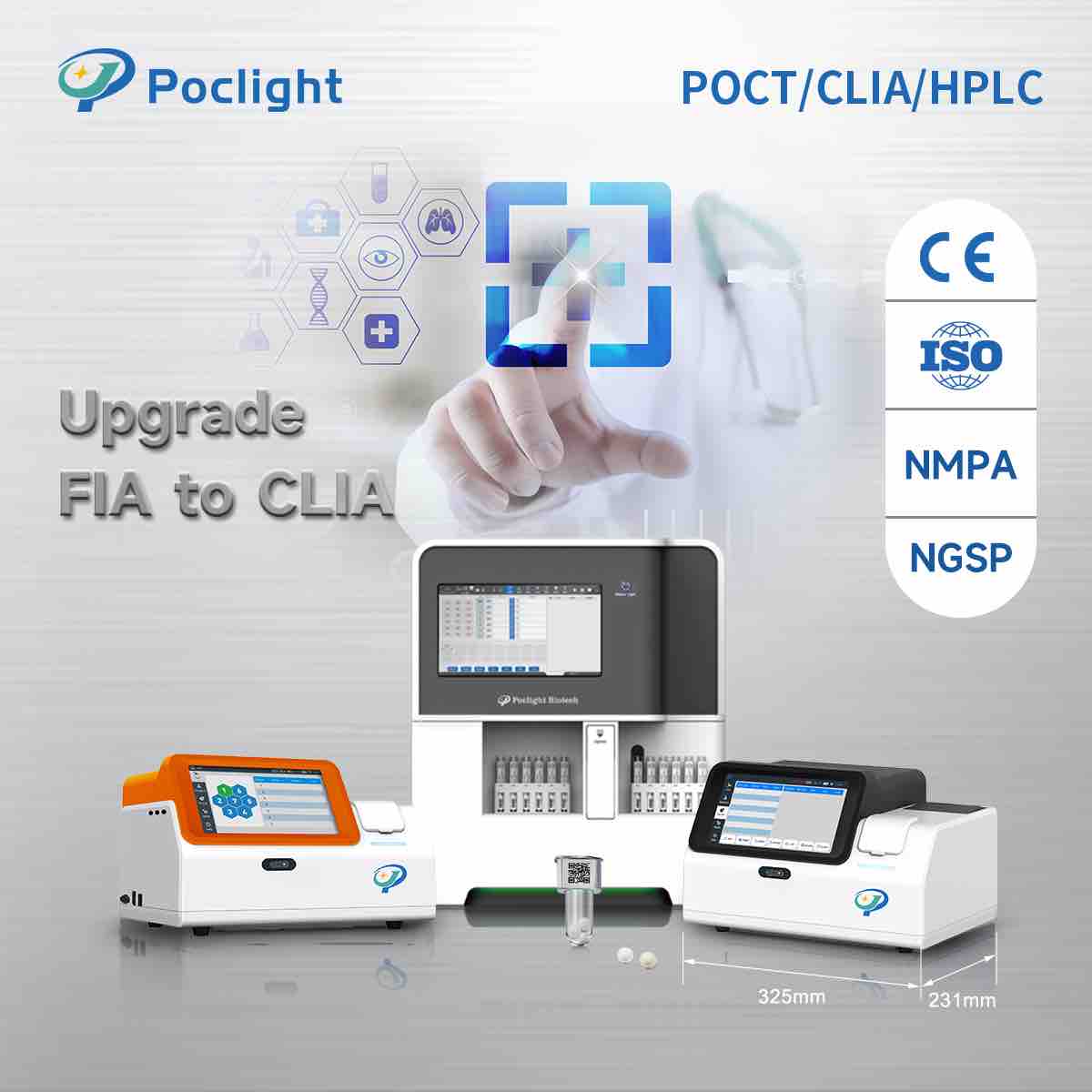 ¿Qué tan precisa es la prueba de PLGF usando el kit de detección de Poclight?