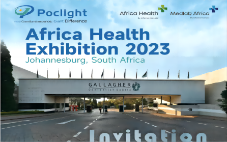 [Medlab Africa 2023] ¡Conozca a Poclight en el stand n.° 2.C32 en África!