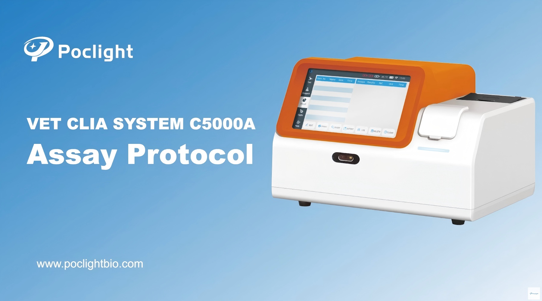 Compacto y portátil, preciso y eficiente—El sistema veterinario C5000A CLIA redefine la experiencia de las pruebas!